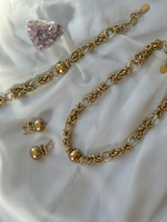 HMG 1131 карамель Браслет Византия  арт.1390