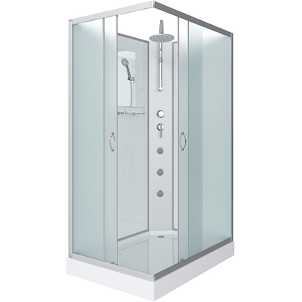 Душевая кабина Niagara Classic NG-43285-14QBKTG 120x80 с гидромассажем