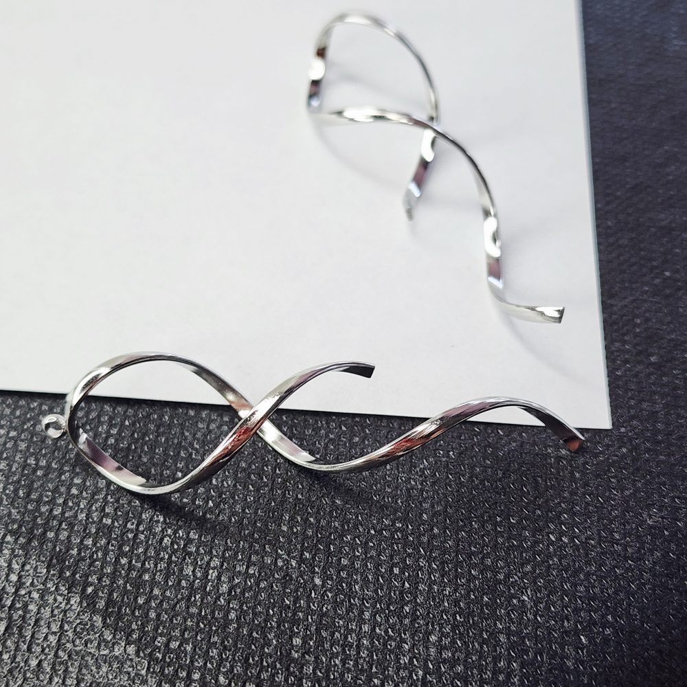 Подвески, сталь, витые, р-р 60 мм, штучно