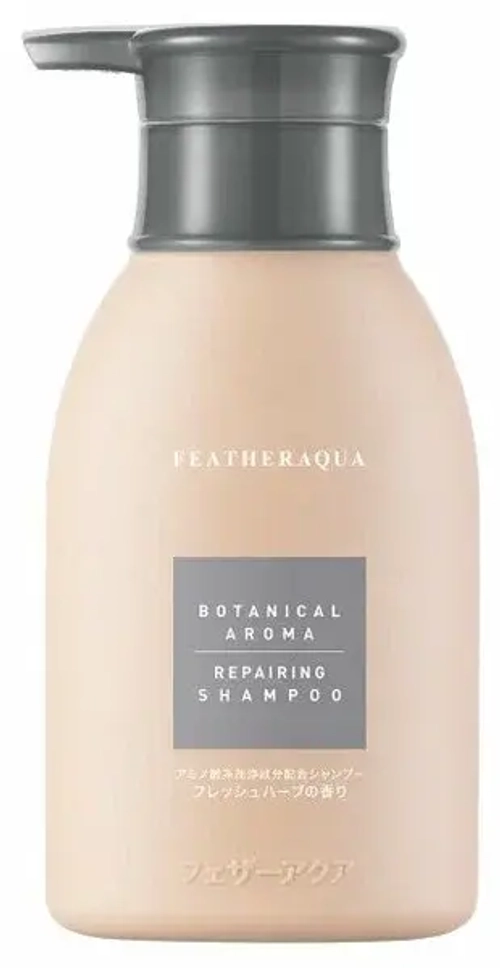 FEATHERAQUA Восстанавливающий шампунь AMINO J6 Botanical Aroma Repairing Shampoo J6, 280 мл