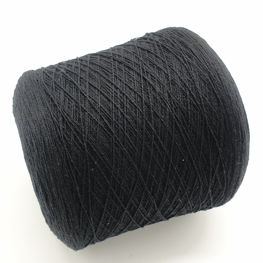 Пряжа Filati Biagioli Modesto Cash 30 2/26 (70% меринос экстрафайн, 30% кашемир) 1300 м/100 м, черный