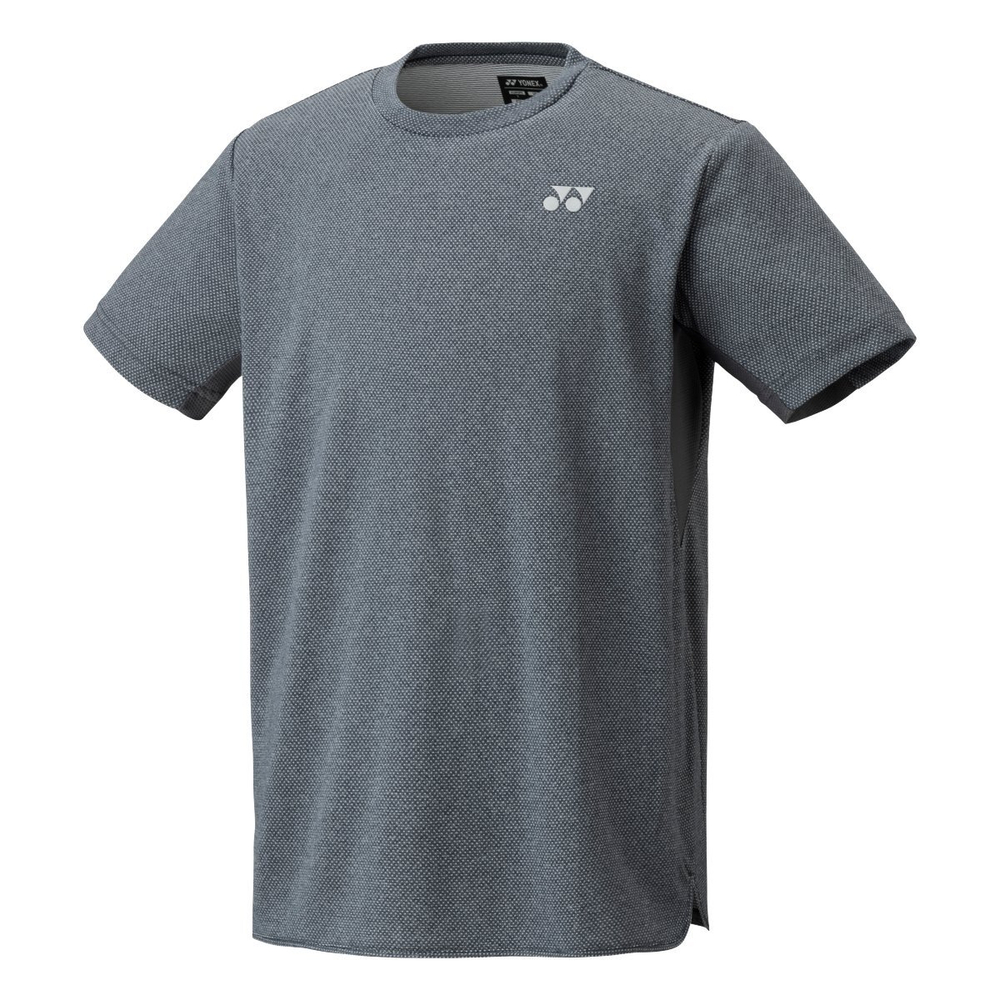 Мужская теннисная футболка Yonex Men's Crew Neck - Grey