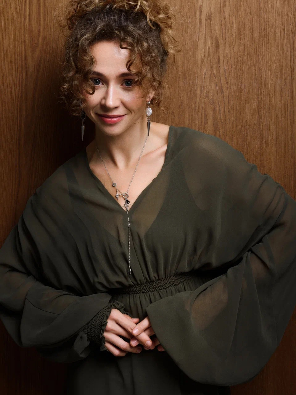 Колье "Night Ovals"