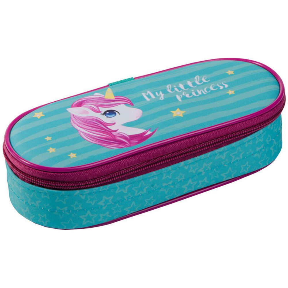 Пенал мягкий 210*85*50 Berlingo Baby unicorn, корпусный , нейлон