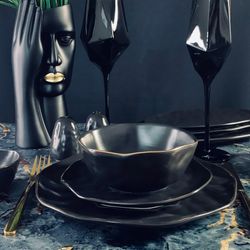 Lenardi 118-010 Набор из 6 салатников 15,5х6,5см МАРОККО в под.уп.(х8)Фарфор