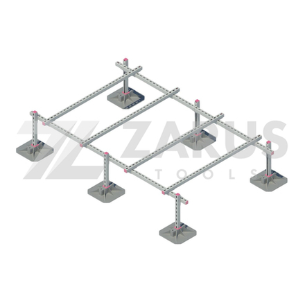 Рама кровельная для климатического оборудования 1500х2400мм (до 600кг)