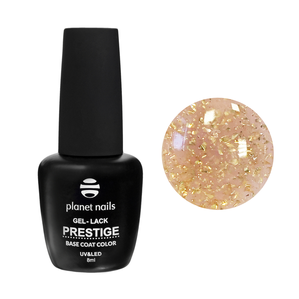 Planet Nails Камуфлирующая база BASE POTAL 912 Gold, 8мл