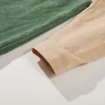 Рубашка YMKASHIX Velvet Button Det  Зелено-Песочная