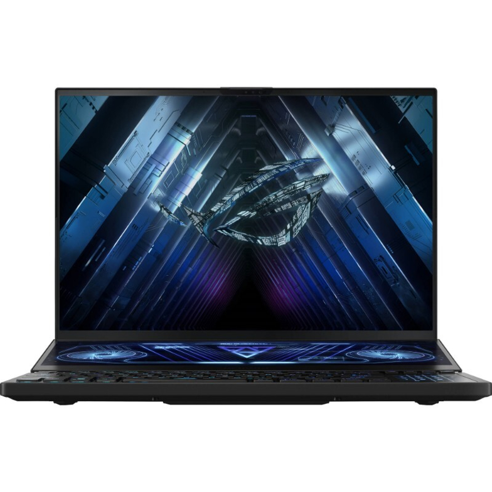 Ноутбук Asus ROG Zephyrus Duo GX650PY-NM083W, Ryzen 9 7945HX, 32Gb, SSD2Tb, RTX4090 16Gb, 16" IPS WQXGA (2560x1600) Win11 Home, black