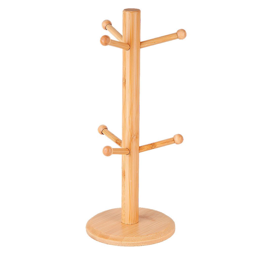 Набор из 6 кружек на подставке "Naturel" v=280мл. (подарочная упаковка)