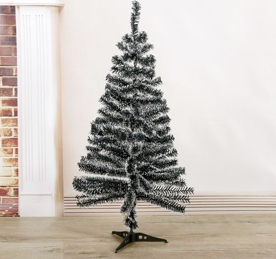 Елка искусственная новогодняя, заснеженная 90 см