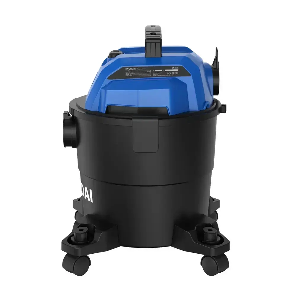 Пылесос универсальный HYUNDAI HYV 2511 строительный 1100 Вт от сети 220В, 25 л, 16 Кпа,