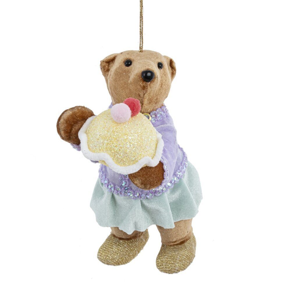 GAEM Изделие декоративное подвесное "Медвежонок", L8 W12 H21 см, 2в.