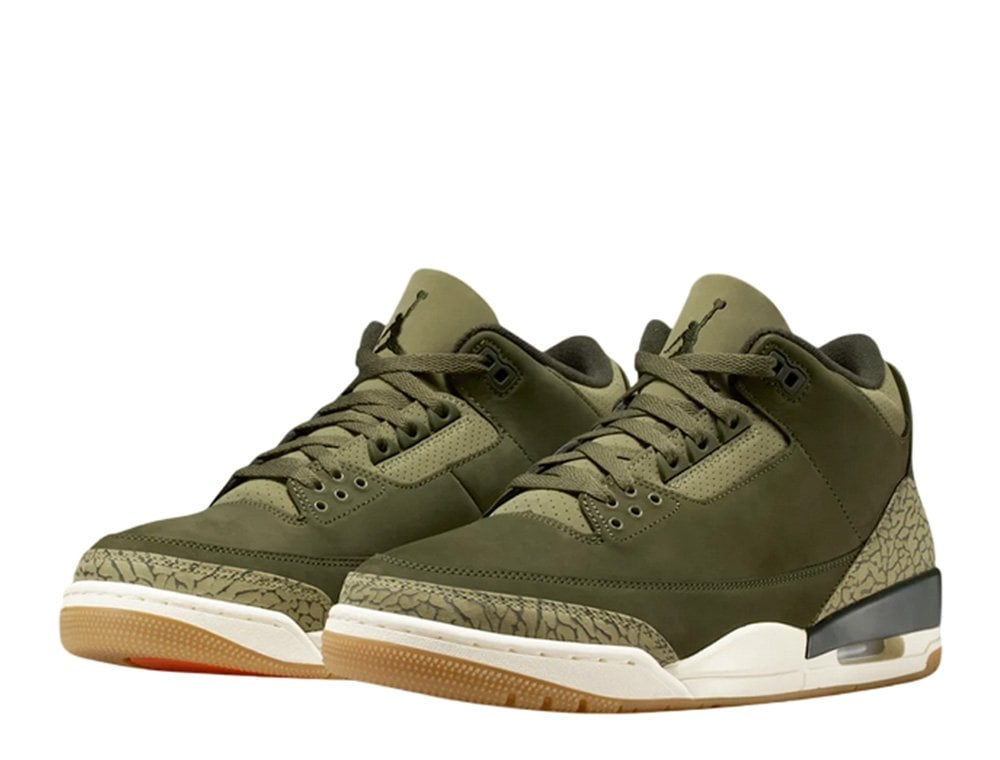 Кроссовки Air Jordan 3 Retro „Medium Olive”