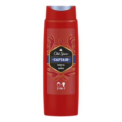Old Spice Menгель д/душа+шампунь CAPTAIN 250мл.