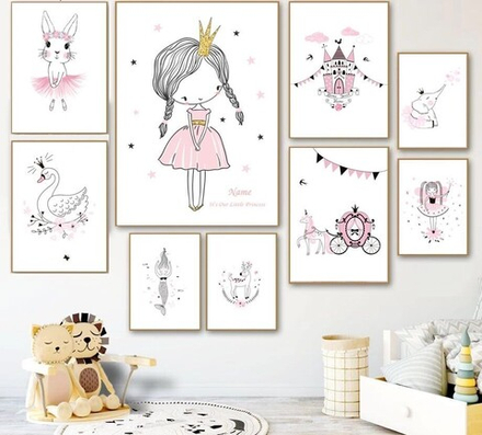 Интерьерная картина в технике цифровой печати. АРТ 008 Детская комната