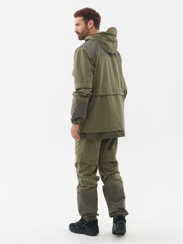 Костюм летний Антигнус-Премиум ткань Ravena Peach Wash цвет Хаки