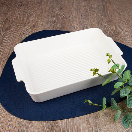 Емкость для запекания "  "30,5*19,5*6см. v=1800 мл (фарфор) (транспортная упаковка)