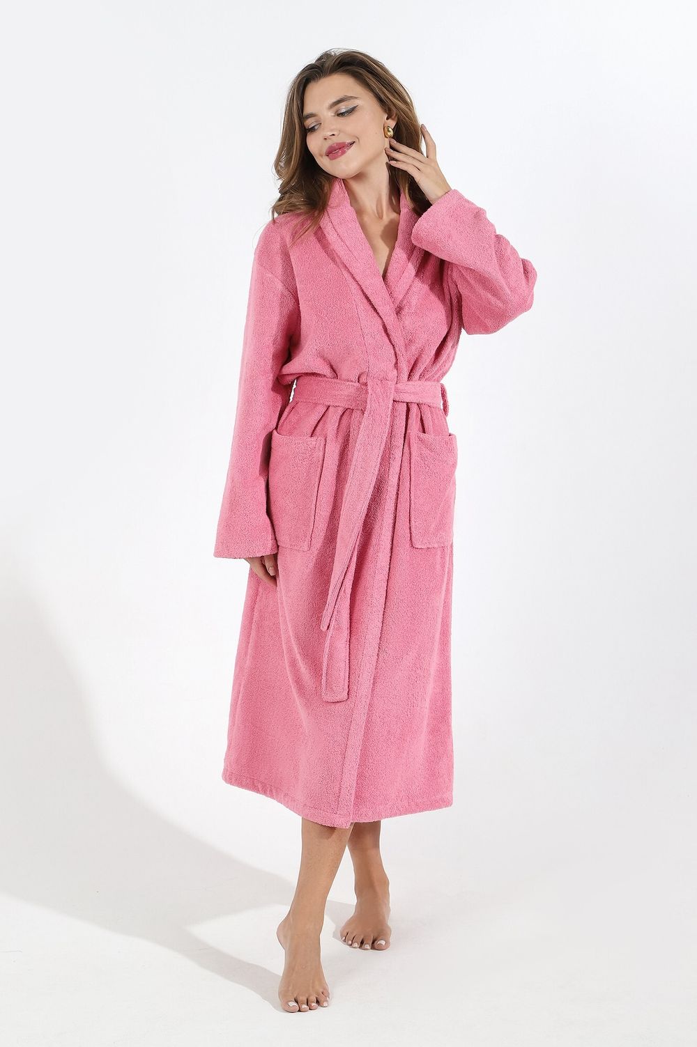 Халат женский Комфорт-3 Виотекс СУХАЯ РОЗА