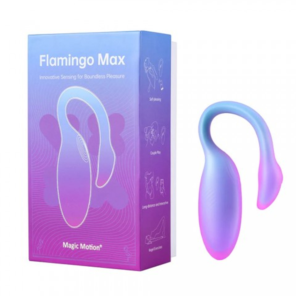 Вибромассажёр с интеллектуальным управлением Magic Flamingo Max от Magic motion фиолетовый