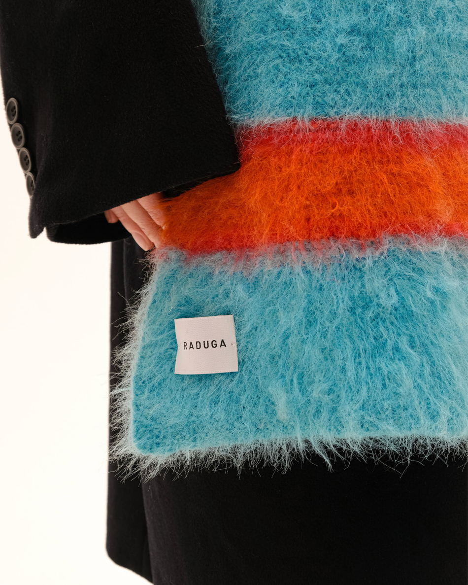 Вязаный шарф Для ярких особ