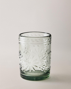 Zara Home стакан из пластика, цвет зелёный, 10.2 см