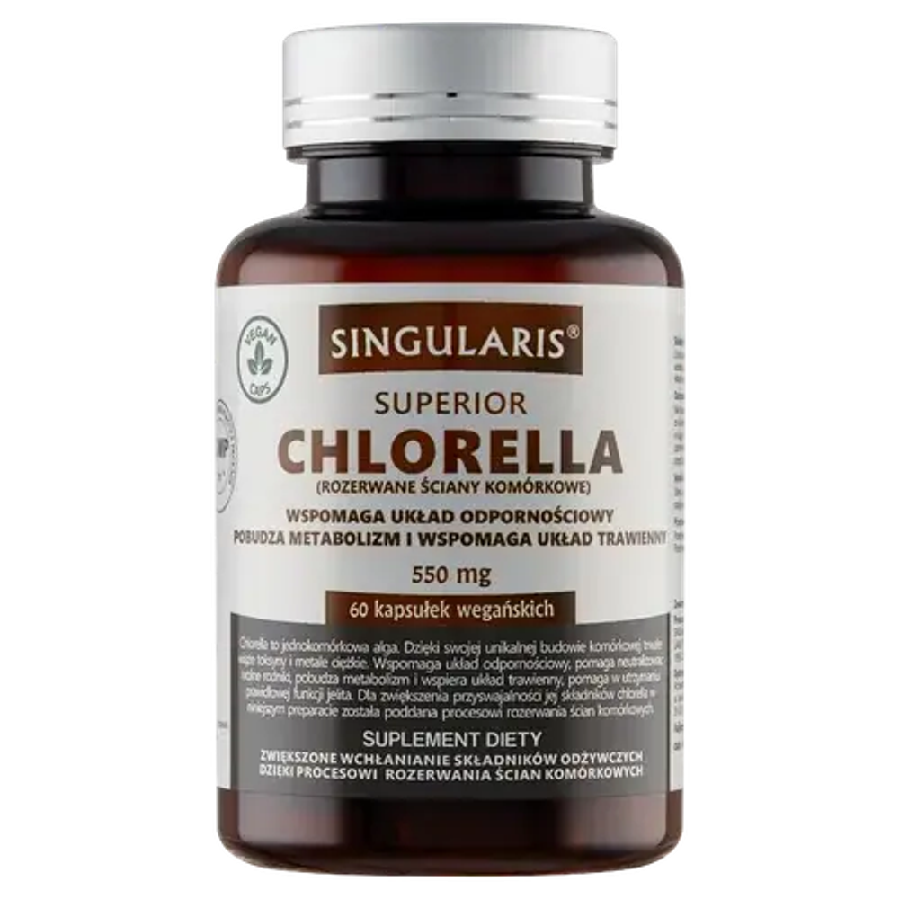Singularis Superior Chlorella 550 мг - 60 капсул