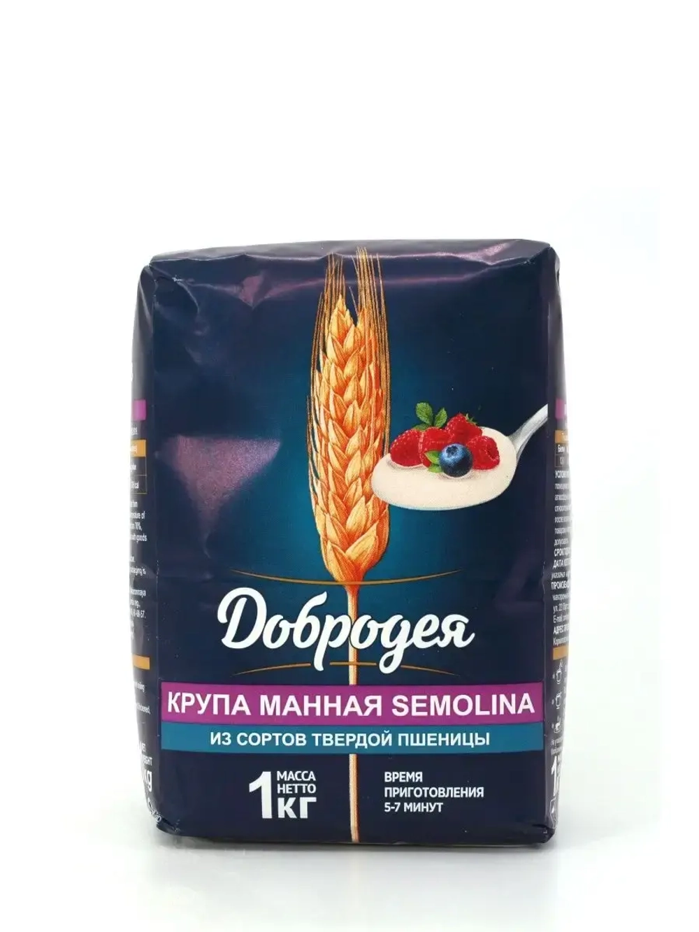 Манная крупа Добродея Semolina 1 кг.