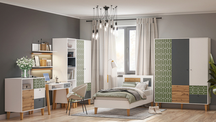 Кровать МАМА STORY, Белый