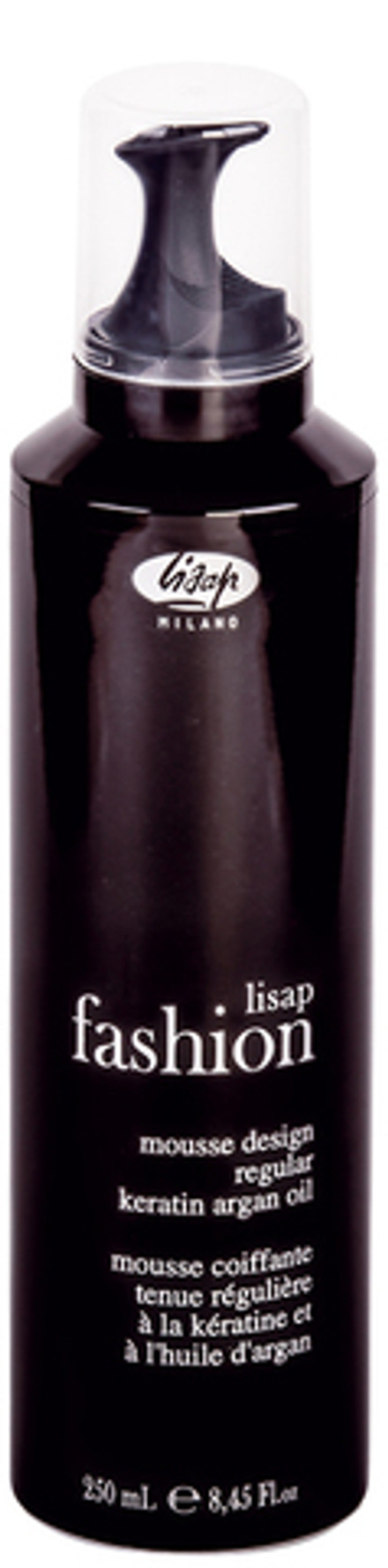 Мусс для укладки волос средней фиксации - Lisap Fashion Mousse Design Regular