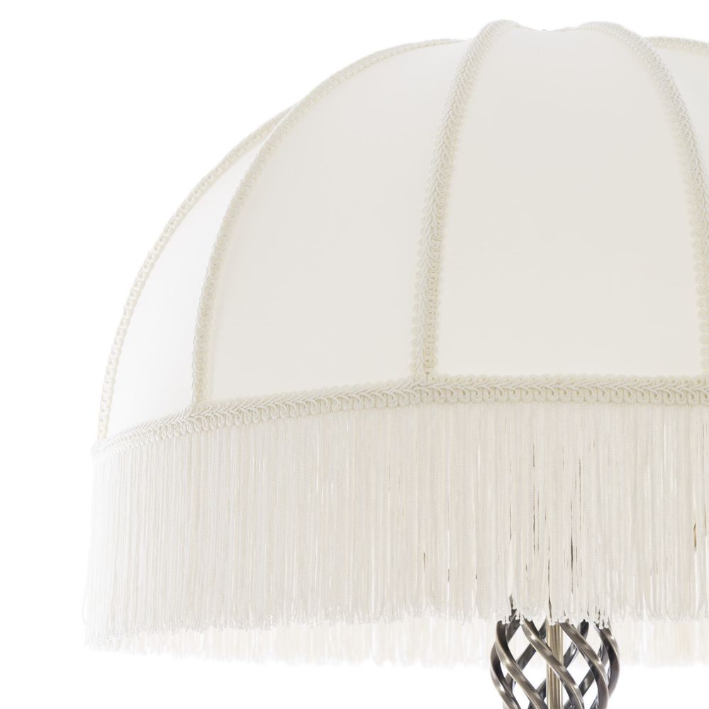 Citilux Базель CL407931T Торшер бронза со столиком и бежевым абажуром