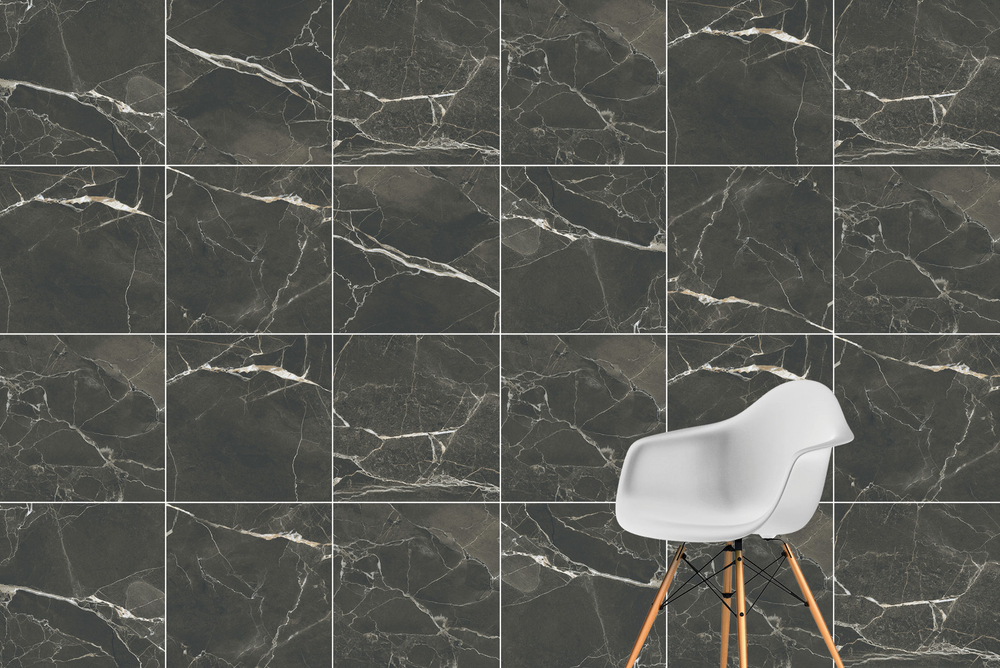 60x60 SilkMarble Порто Неро Матовый R9