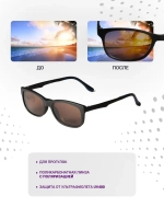 Оправа для очков с магнитными накладками 3в1