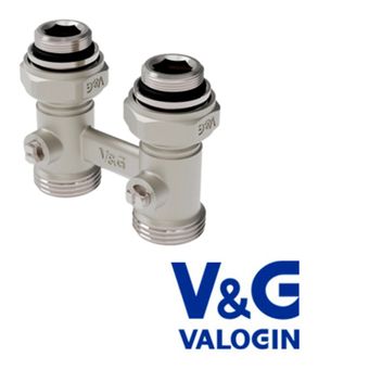 Узлы нижнего подключения радиатора VALOGIN V&G