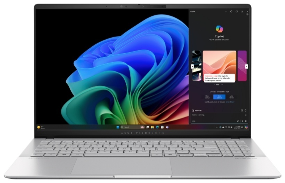 Ноутбук ASUS Vivobook S 15 15.6" / 16 Гб / SSD 512 Гб / Win 11 / S5507QA-MA046W / 90NB14Q2-M00AT0
