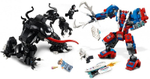 LEGO Super Heroes: Человек-паук против Венома 76115 — Spider Mech vs. Venom — Лего Супергерои Марвел