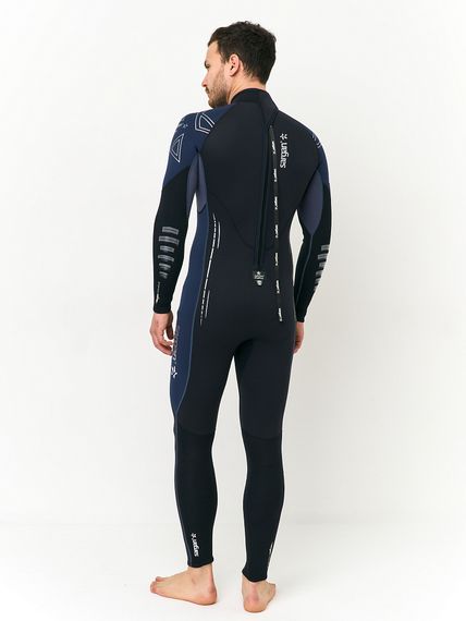 Гидрокостюм Sargan Nero 2.0 Long men 2 мм черный/темно-синий