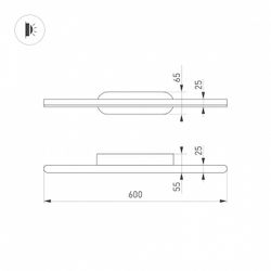 Подсветка для зеркала Arlight TENERO 37465