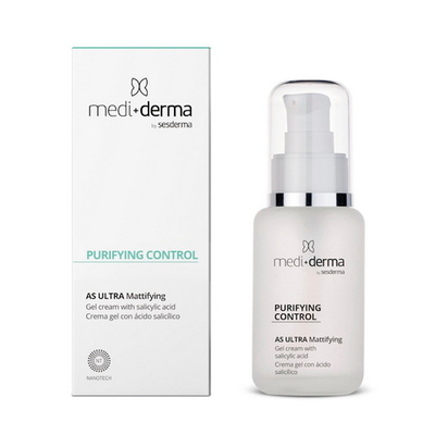 Purifying Control As Ultra Mattifying Mediderma | Крем-гель для лица себорегулирующий