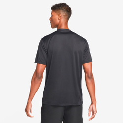 Мужское теннисное поло Nike Dri-Fit Blade Solid Polo Men - Black