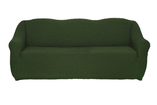 Чехол Модерн на 3-х местный диван, цвет Зеленый