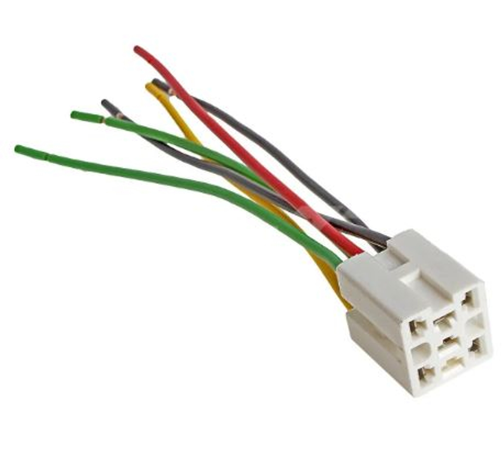 Разъем кнопки противотуманки 2115,1118,2170,2190,Газель 211403724564 (6провод) ПЕНЗА АС507