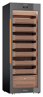 Шкаф для сигар MEYVEL MC-272BK (PRO)