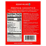 Designer Wellness, Протеиновый смузи, клубника и банан, 4 пакетика по 120 г (4,2 унции)