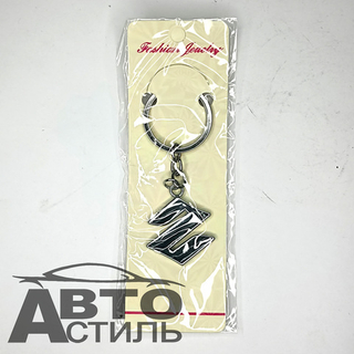 Брелок для ключей МЕТАЛЛ СУЗУКИ\SUZUKI эмблема авто