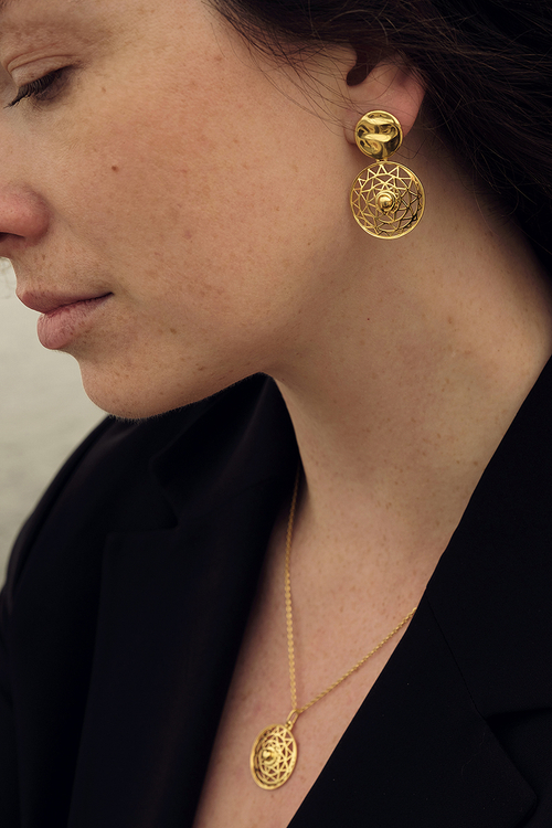 Серьги DIFERETU