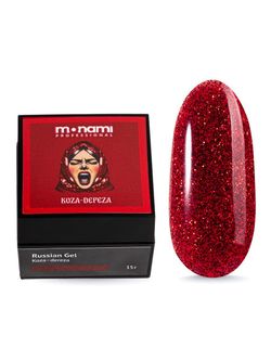 Monami Russian Gel - Гель жесткий моделирующий Коза-дереза, 15гр