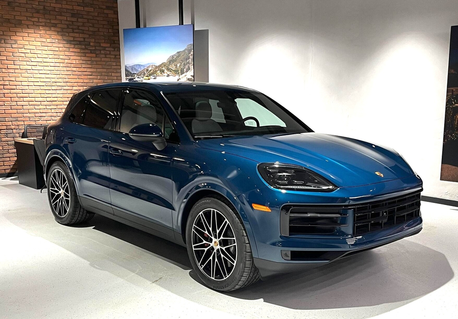 Porsche Cayenne S III Рестайлинг Montego Blue Metallic
