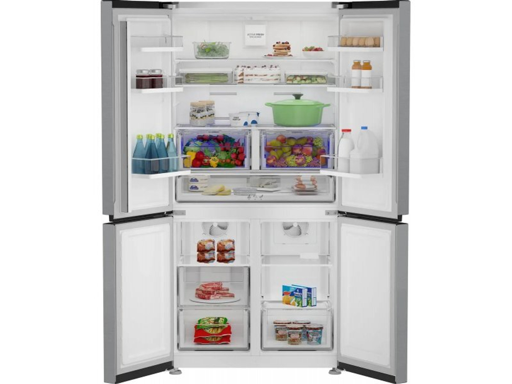 Холодильник Hotpoint HFP4 625I X нержавеющая сталь/серебристый