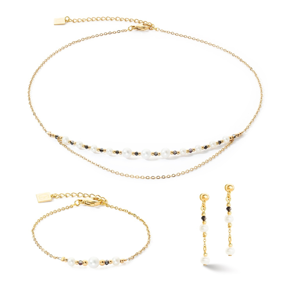 Колье Coeur de Lion White-Gold 1118/10-1416